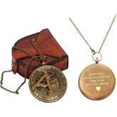 Sundial Compass: Find Your Way Engraving - Shop Now